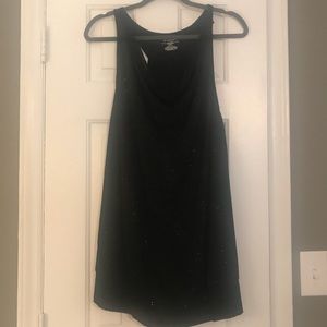 Sparkly tunic tank